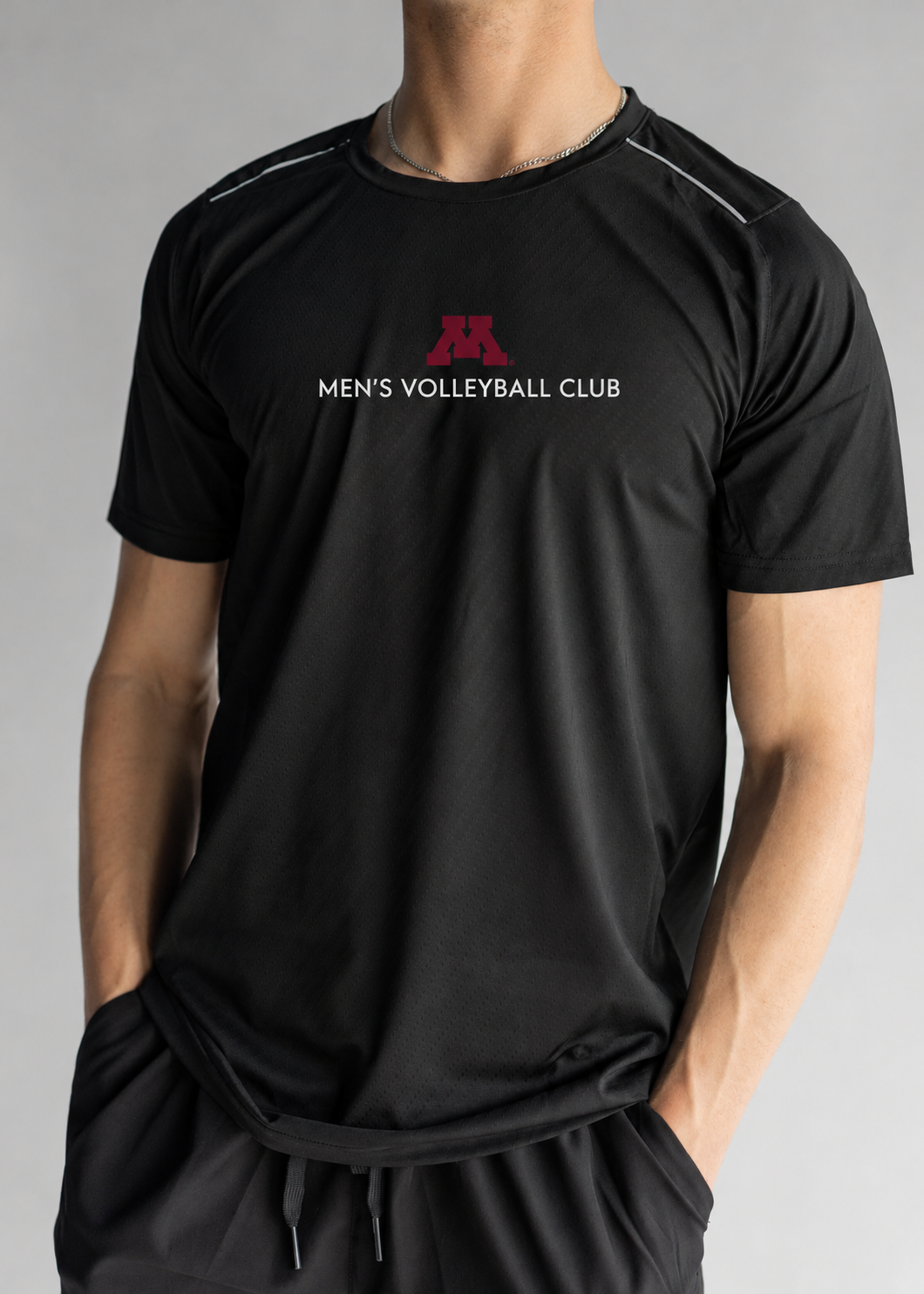 Men's Aura Tee (Gopher Men's Club Volleyball)